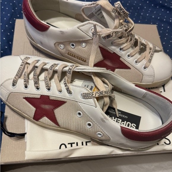 Men’s NIB Golden Goose Super Star Sneakers 44 11 - Picture 1 of 10